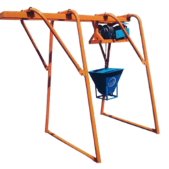 بالابر ساختمانی تک فاز 250 کیلو مدل F1