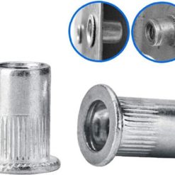 مهره پرچ گالوانیزه M8 (100 عددی)